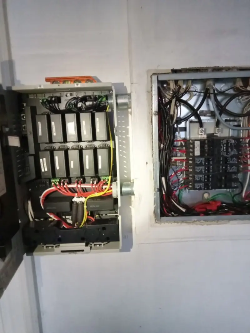 Electrical panel upgrade completed for Indoor Lighting Installation in Marathon